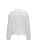 ONLY Langarmbluse in Bright White