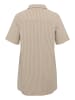 KAFFE curve Kleid KCnana Loose fit in Chincilla / White stripe