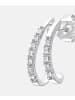 Diamant L'éternel Ohrringe aus 375 Weißgold mit Diamant