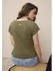 Tamaris Spitzenshirt in khaki