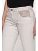 ATT Jeans ATT Jeans ATT JEANS 5-Pocket Jeans mit Lochstickerei am Tascheneingriff Leoni in beige