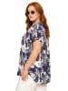 Shape Of You Blouse in Dunkelblau