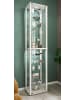 ebuy24 Vitrinenschrank KavisaL 4 Weiß 50 x 30 cm