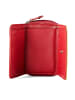 Greenburry Nappa Geldbörse RFID Schutz Leder 11 cm red-tan