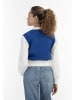 myMo Damen Collegejacke in Königsblau
