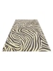 Wecon Home Teppich Zebra in grau/creme