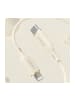 COFI 1453 Ladekabel Dudao L7SE 3in1 Kabel USB-C - USB-C / kompatibel in Beige