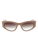 Trussardi Sonnenbrille Quadratisch Beige