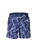 Karl Lagerfeld Blaue Polyester-Badeshorts