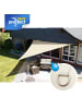 Gartenia sunprotect Sonnensegel Hydro, 5 x 5 x 5 m, Dreieck, wasserabweisend, creme in Creme