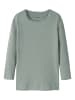 name it Langarmshirt in slate gray