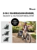 Hauck 3in1 Fahrradanhänger Bike N Walk Duo für in gruen