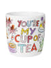 Blond Amsterdam Cappuccino-Becher Du bist meine Tasse Tee in Bunt - 500 ml