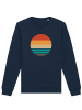 wat? Apparel Sweatshirt Retro sunset ocean in Dunkelblau