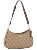Guess Handtasche Noelle II Top Zip SHB 72180 Logo in Latte/Brown