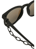 Urban Classics Urban Classics Unisex Sunglasses Arthur with Chain in black/blue