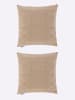 Heine Tagesdecke in taupe