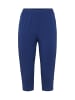 GOLDNER Lässige Baumwollhose mit Dehnbund in marine