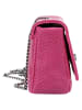 Cluty Umhängetasche echt Leder in pink