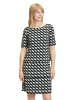 Betty Barclay Stufenkleid kurzarm in Dark Blue/Green
