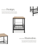 tectake Couchtisch Grimsby 40x40x55,5cm