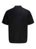 JACK & JONES Junior Gestricktes Polo in Black