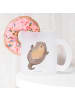 Mr. & Mrs. Panda Bedruckte Tasse Otter Umarmen ohne Spruch in Transparent