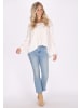 IZIA Damen Bluse in Wollweiss