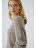 Oui Pullover in smokey taupe