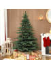 HOMCOM Weihnachtsbaum in Grün 122L x 122B x 180H cm