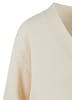Urban Classics Gestrickte Strickjacke in whitesand