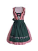 tectake Mini-Dirndl Berchtesgaden Modell 2 in rot/weiß