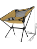 Normani Outdoor Sports Campingstuhl Moak in Coyote