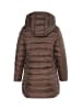 usha BLUE LABEL Damen Winterjacke in Dunkelbraun