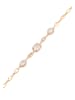 NAEMI Women Bracelet in Rose Gold White