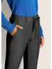 MADELEINE Stretchhose mit Tunnelzug in schwarz