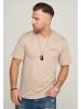 Jack & Jones T-Shirt - JCOROUND INFINITY in Cobblestone