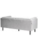 Beliani 2-Sitzer Sofa VORGOD in Grau - (W) 180 x (H) 76 x (L) 84 cm