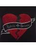 Roberto Geissini Broken Heart T-Shirt Schwarz