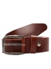 Jack & Jones Ledergürtel 'JACPAUL' Braun