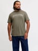 JACK & JONES PLUS T-shirt in Vetiver