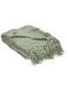 Beliani Kuscheldecke VELLA in Grün - (W) 220 x (H) 1 x (L) 240 cm