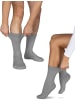 normani 3 Paar Alpaka-Vollplüschsocken in Grau/Braun/Beige