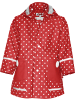 Playshoes Kinder Regenjacke "Regen-Mantel Punkte" in Rot