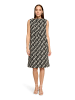 Betty Barclay Freizeitkleid ohne Arm in Schwarz/Beige