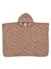 müsli Frottee-Poncho in Walnut