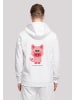 F4NT4STIC Basic Hoodie SIlvester Party Happy People Only in weiß