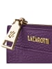 Lazarotti Bologna Leather Schlüsseletui Leder 11,5 cm mit Air Tag Fach in purple