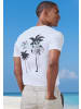 Beach Time T-Shirt in weiß