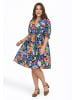 Joella Women Plus Size Dress in BLUE